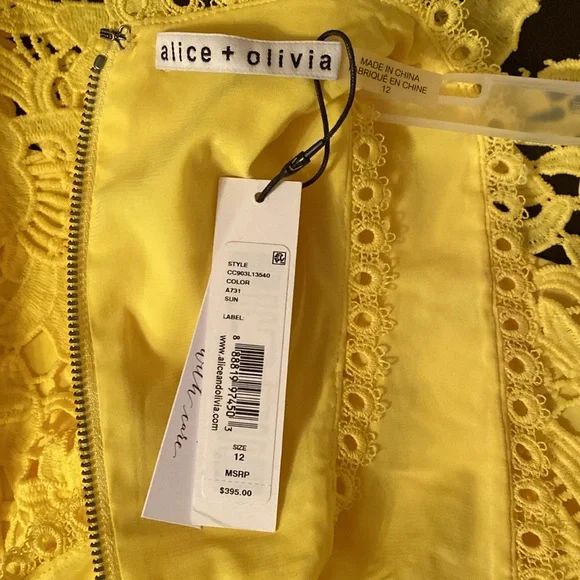 Alice + Olivia A-line dress - Picture 3 of 8
